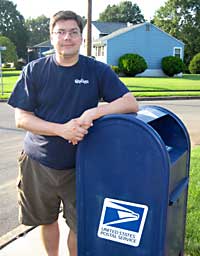 Post office drop box