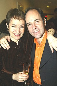 Lynn Aherns and Stephen Flaherty