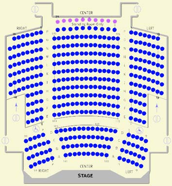 Kelsey Theatre Seating Chart